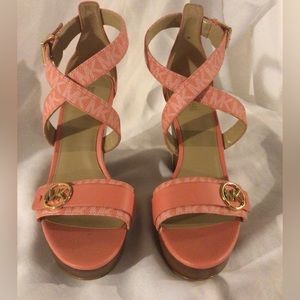 Michael Kors Sherbert Wedge Sandals-9